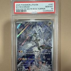 N’s Reshiram #167 - Stamped - Journey - PSA 10!