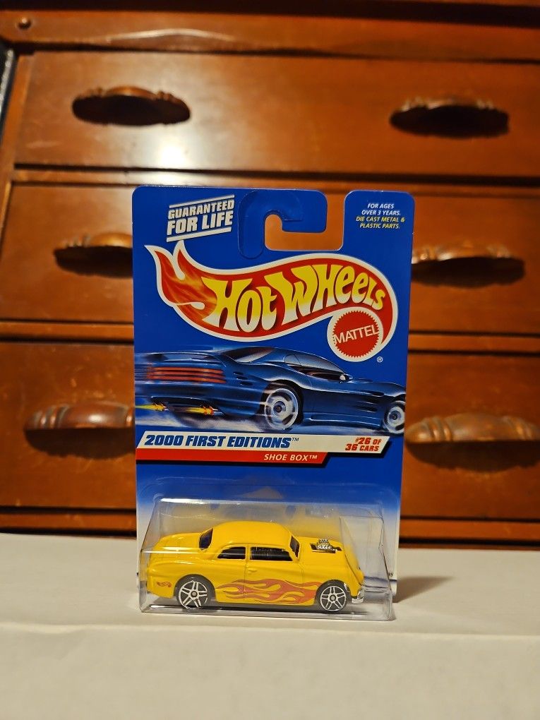 2000 Hot Wheels Shoe Box First Edition