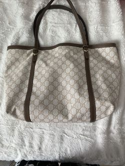Micro GG Shoulder Tote Bag Leather