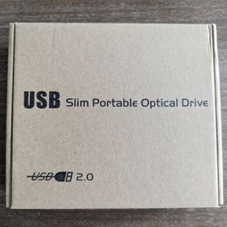New USB 2.0 Slim Portable Optical Drive