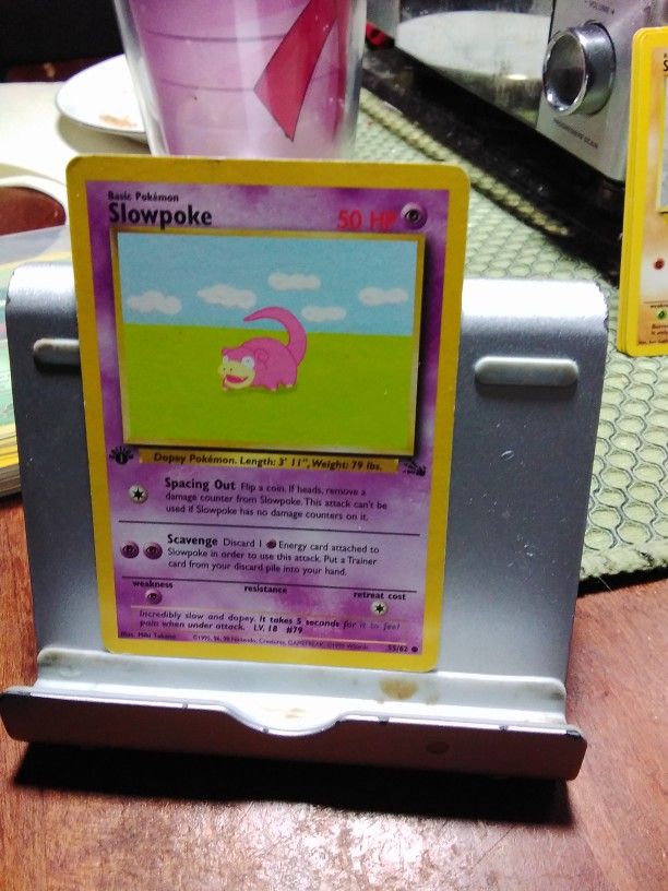 95-2000 Pokemon Slowpoke 55/62