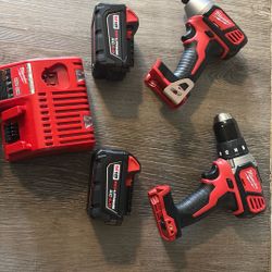 Seet De Taladros Milwaukee Nuevos