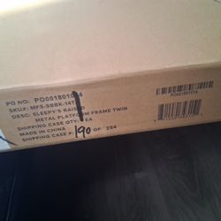 Mattress FIRM HEAVY DUTY Twin Bed Frame