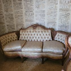 3-Piece Vintage Sofa Set