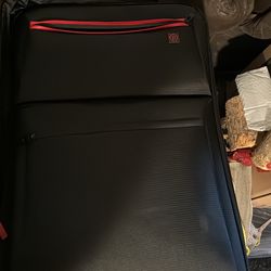 Large Black Spinner Suitcase