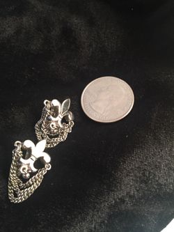 Vintage Monet Clip On Earrings