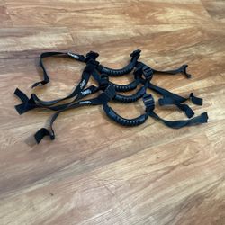 2007-2018 Jeep Wrangler JK Front & Rear Roll Bar Grab Handle Set of 4 Mopar OEM