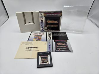 Midway Arcade Hits Moon Patrol/Spy Hunter (Game Boy Color, GBC, 1998) Complete 