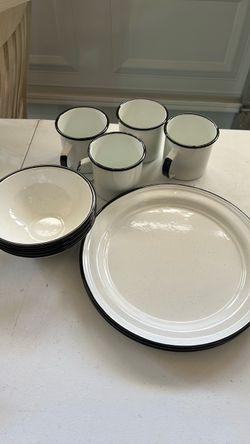 Plates, Cups, Bowls (non-breakable)