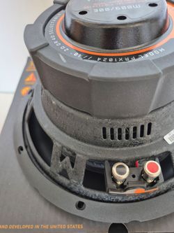 MEMPHIS ( 1 ) 10 INCH 2 OR 4 OHM SELECTABLE VOICE COIL CAR SUBWOOFER 600 WATTS