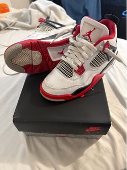fire red 4’s jordan’s