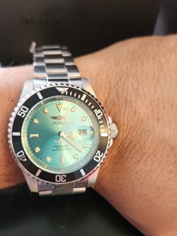 New Invicta Pro Diver 40mm Light Blue Dial Watch