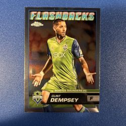 2023 Topps Chrome MLS - MLS Flashbacks Clint Dempsey #157
