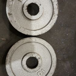 10lb Plates (pair Of Two) 