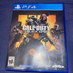 PS4 Call Of Duty Black Ops IIII