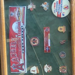 Angels Pins From 2002 World Series