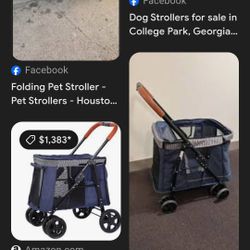 Brand new dog stroller. Never get got to use it. 300.
Best offer