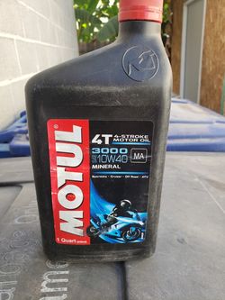 Motul 3000 4T 10w40 Oil Quart