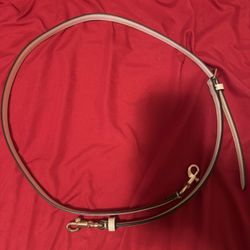 Coach Teri Shoulder/Crossbody Strap – Genuine Leather (Gold Hardware)