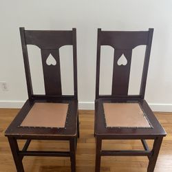 Antique Wood Chairs