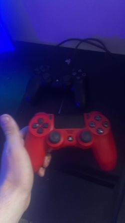 PS4 pro with 2 controllers