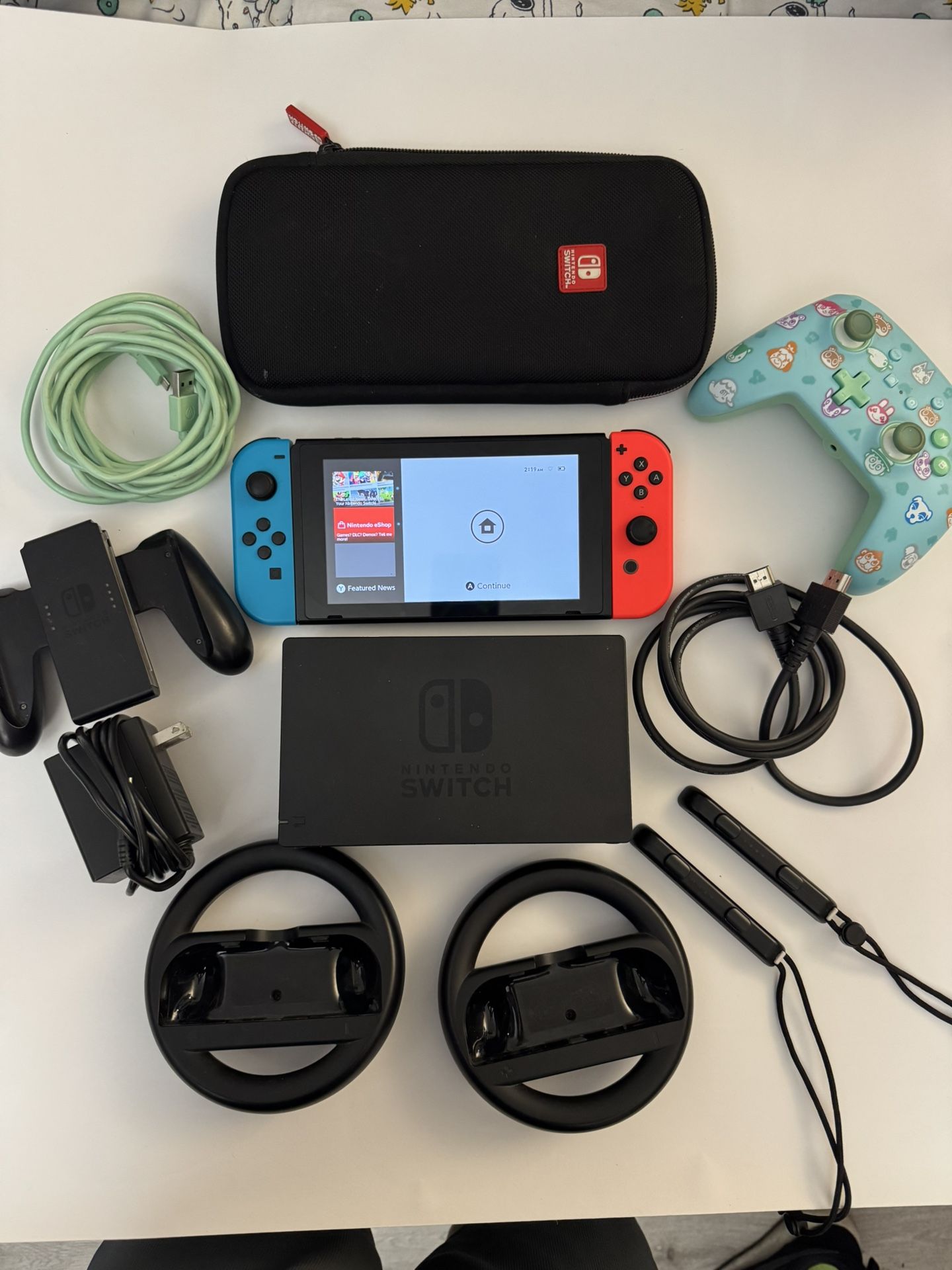 Nintendo Switch Complete Set w/ Extras