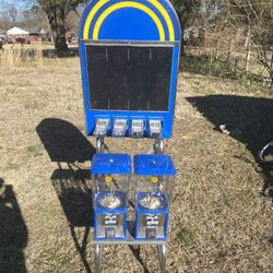 Coin Operated Vending Machines With Stand Candy Gumball Stickers Tattoo Pokémon Trading Sports Cards