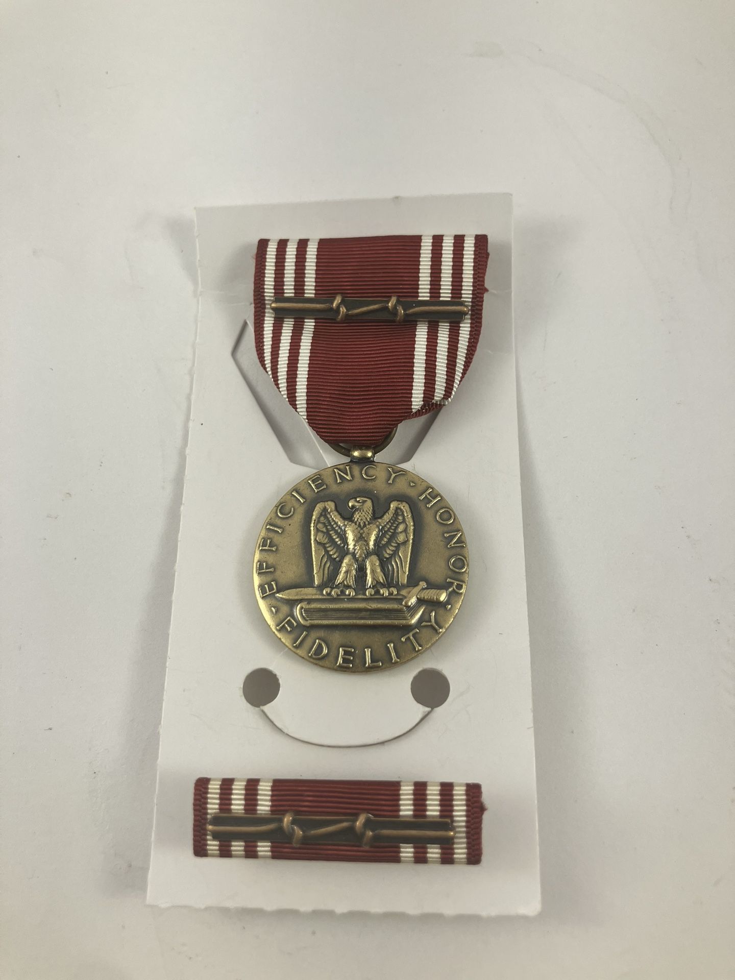 U.S. Army Good Conduct Medal Set on Original Card – Never Issued $40