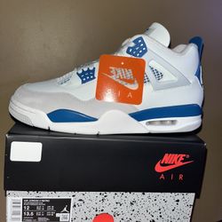 Air Jordan 4 Military Blue Sz 12