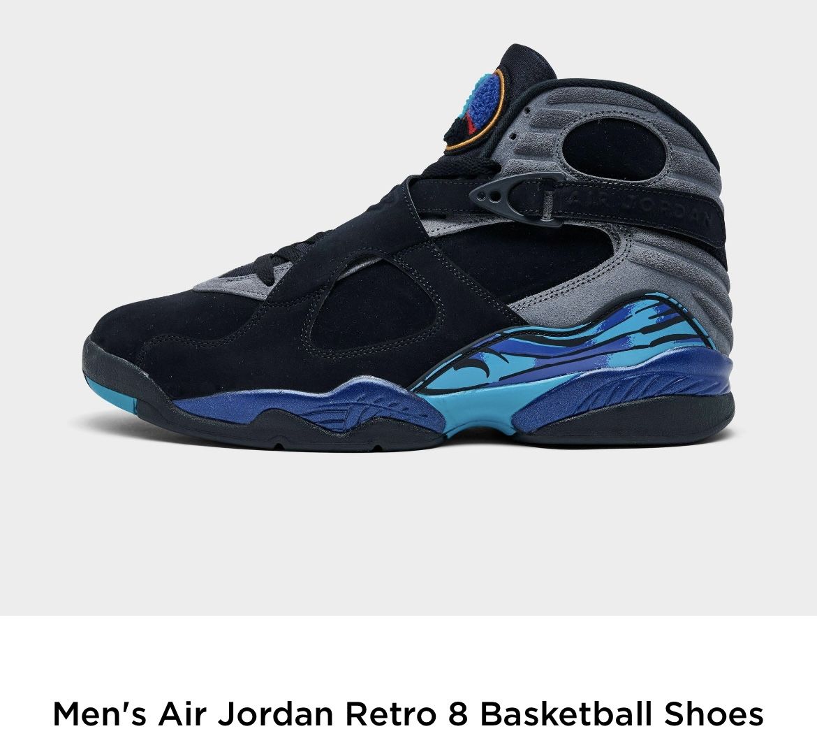 Nike Air Jordan 8 Aqua All Sizes Available Dead stock 100% Authentic