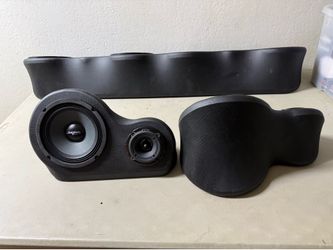 Cajón para bocina 6.5  1 tweeter