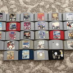 Nintendo 64 games 10 each