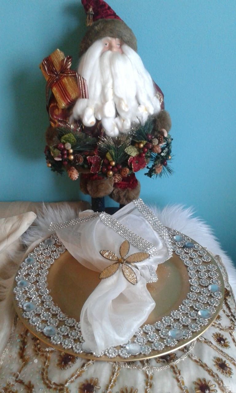 Platos para decorar en navidad