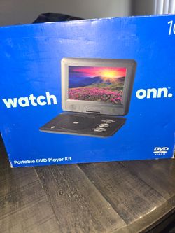 Onn Portable DVD Player Kit