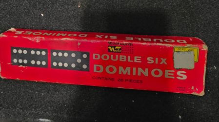 Vintage Collectable dominoes double six