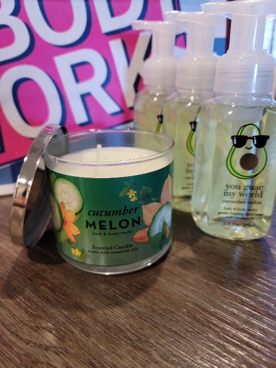 Candle And Hand Soap Bundle