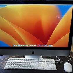 iMac 27 inches - Retina 5K- core i7- Mac OS Ventura