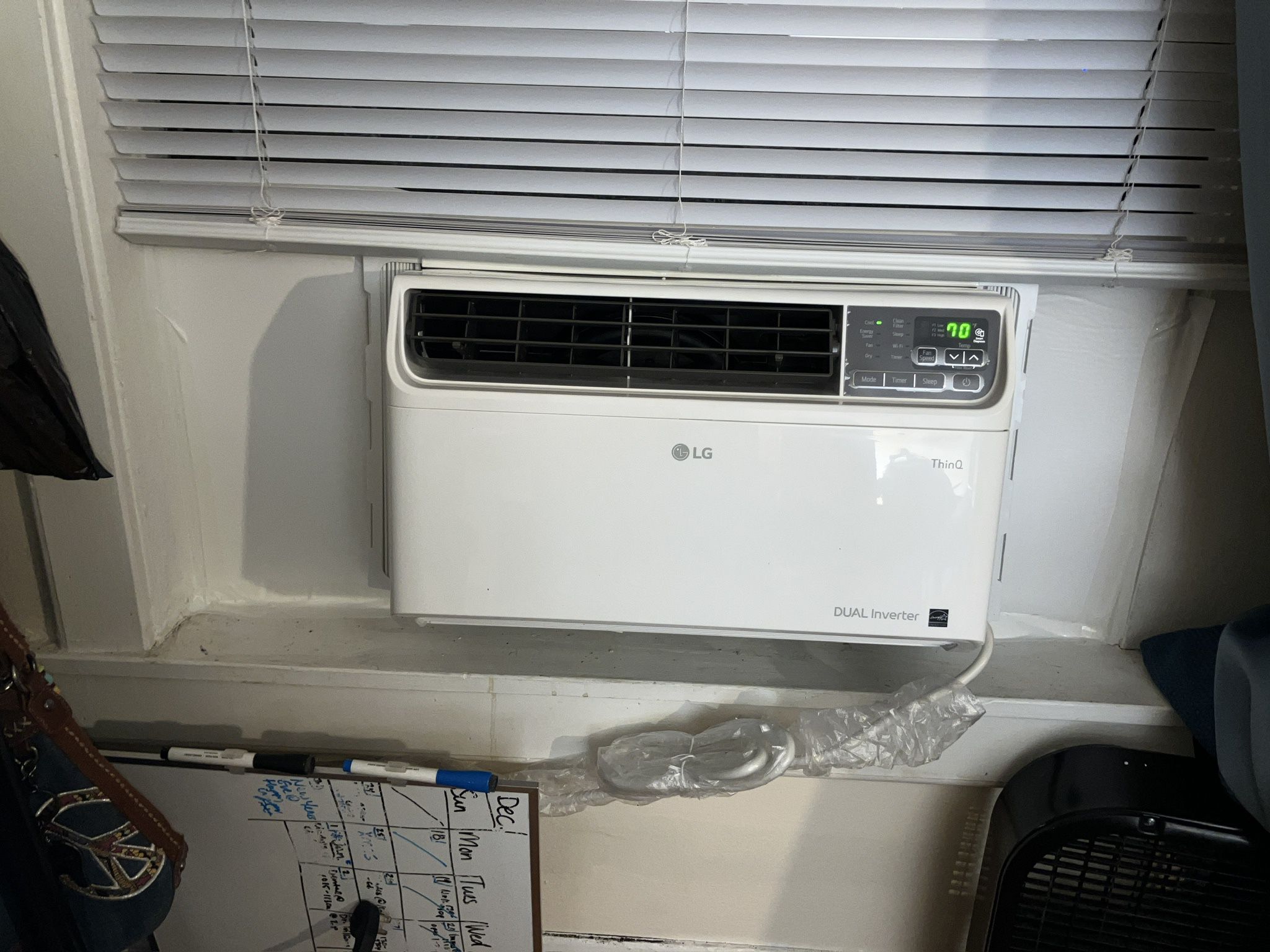 LG 8,000 BTU Dual Inverter Smart Window Air Conditioner, 115V