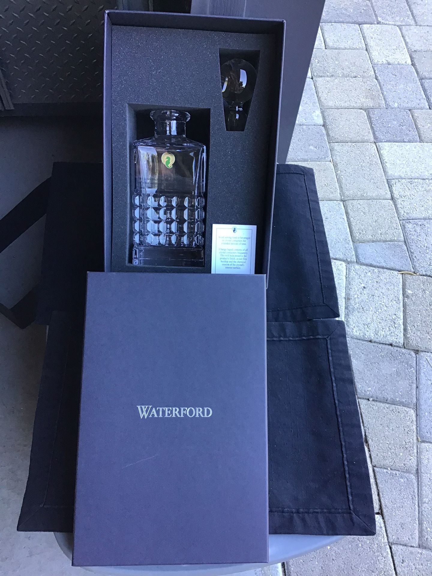 Waterford Crystal Whiskey Decanter 