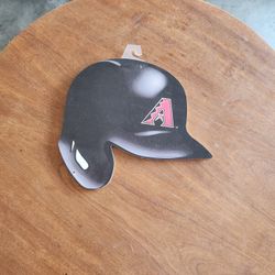 Arizona Diamondbacks Batting Helmet Wood Sign 