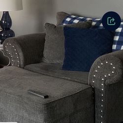 Couch, Chair & Storage Ottoman 