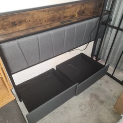 Bed Frame and Headboard 