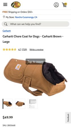 Carhartt Coat For Dog