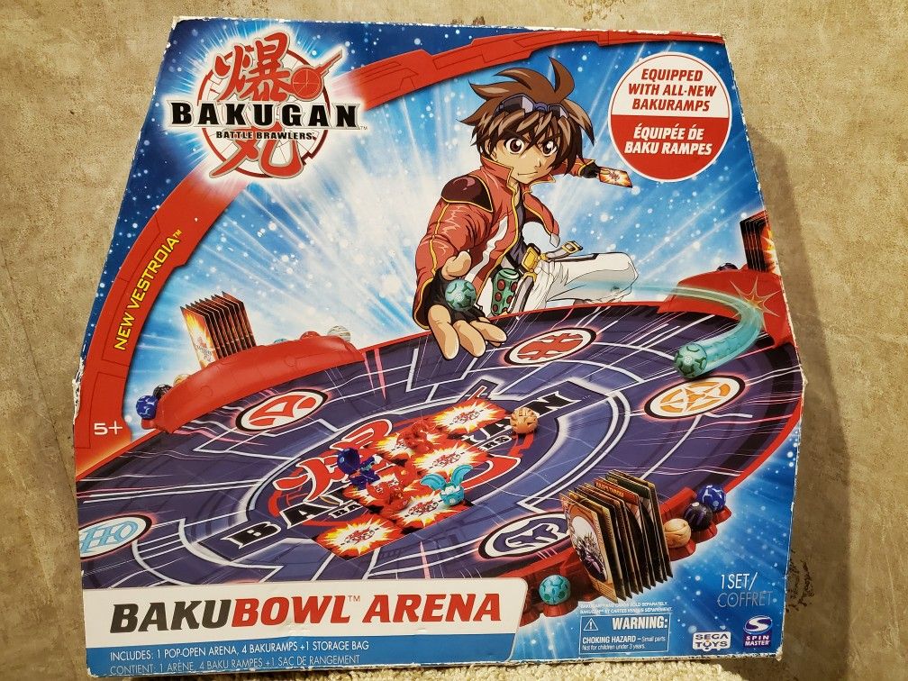 NEW Bakubowl Arena~Bakugan Battle Brawlers