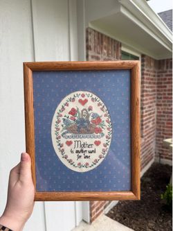 Vintage cross-stitch