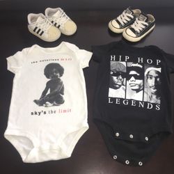 Classic Hip Hop Baby Bundle - Biggie / 2Pac / Easy-E