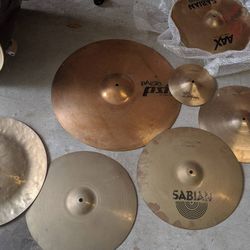 Set of Sabian Cymbals (and more)