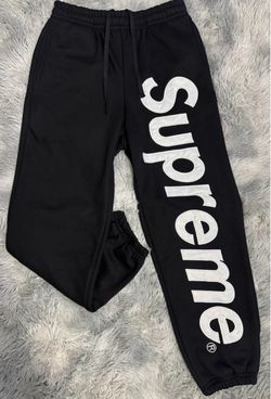 Black Supreme Pants
