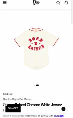 Born x raised mexico diablos jersey