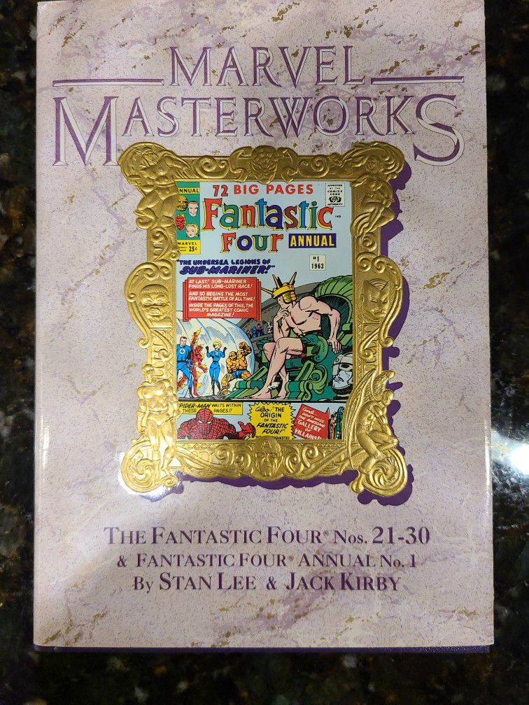 MARVEL MASTERWORKS 72 BIG PAGES Fantastic Four "THE UNDERSEA LEGIONS OF SUB-MARINER!" Nos.21-30 VOL.13